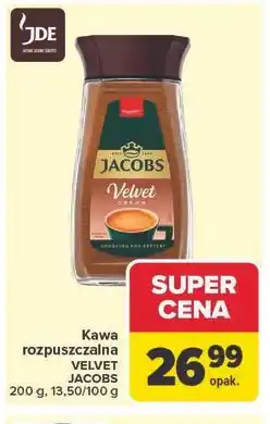 Carrefour Kawa rozpuszczalna VELVET JACOBS oferta