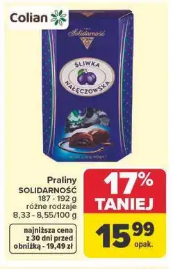 Carrefour Praliny SOLIDARNOŚĆ oferta