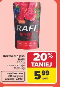 Carrefour Karma dla psa RAFI oferta