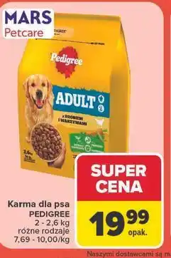 Carrefour Karma dla psa PEDIGREE oferta