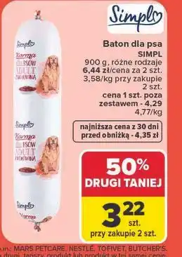 Carrefour Baton dla psa SIMPL oferta