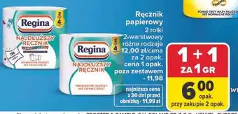 Carrefour Ręcznik papierowy Regina oferta
