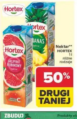 Carrefour Nektar** HORTEX 1 l różne rodzaje oferta