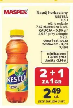 Carrefour Napój herbaciany NESTEA oferta