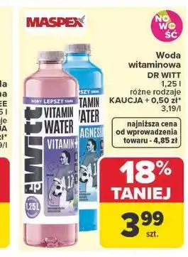 Carrefour Woda witaminowa DR WITT oferta