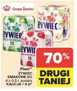 Carrefour Piwo ŻYWIEC SMAKOWE 0% oferta