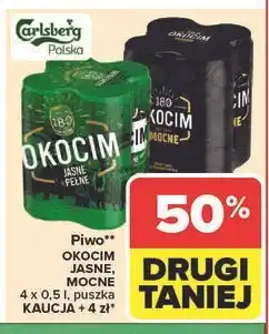 Carrefour Piwo OKOCIM JASNE, MOCNE oferta