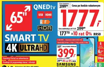 LG Telewizor 4K Ultra HD qned