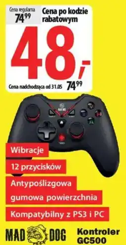 Media Expert Mad dog Kontroler GC500 oferta