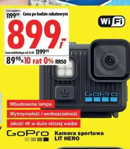 Media Expert GoPro Kamera sportowa lit hero oferta