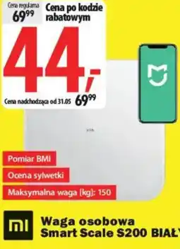 Media Expert Xiaomi Waga osobowa Smart Scale S200 biały oferta