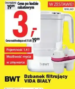 Media Expert Bwt Dzbanek filtrujący vida biały oferta