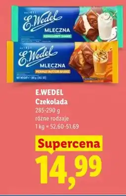 Lidl Czekolada E.Wedel oferta