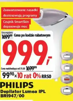 Media Expert Philips Depilator Lumea ipl BRI947/00 oferta