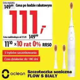 Media Expert Oclean Szczoteczka soniczna flow S biały oferta