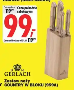 Media Expert Gerlach Zestaw noży country W bloku 959A oferta