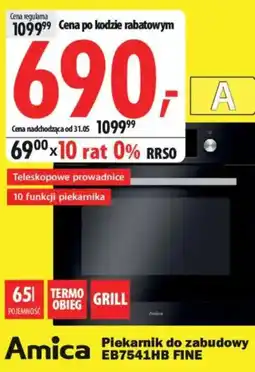 Media Expert Amica Piekarnik do zabudowy EB7541HB fine oferta