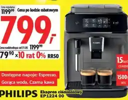 Media Expert Philips Ekspres ciśnieniowy EP1224/00 oferta