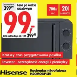 Media Expert Hisense Kuchenka mikrofalowa H20MOBP1HI oferta