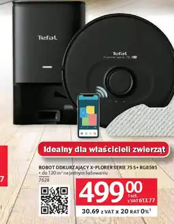 Selgros Tefal Robot odkurzający X-Plorer Serie 75 S+ RG8595 oferta