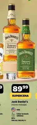 Netto Likier na bazie whiskey Jack Daniel's Tennessee Apple 35% USA oferta