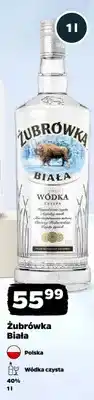 Netto Wódka czysta Żubrówka Biała 40% oferta