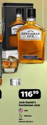 Netto Whiskey Jack Daniel's Gentleman Jack 40% oferta