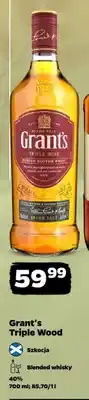 Netto Whisky Grant's Triple Wood Blended 40% oferta
