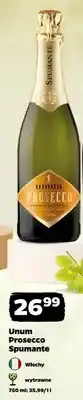 Netto Wino Unum Prosecco Spumante wytrawne Włochy oferta