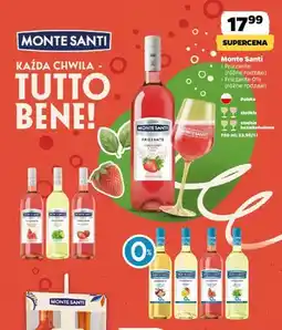 Netto Wino Monte Santi Frizzante Strawberry & Basil oferta