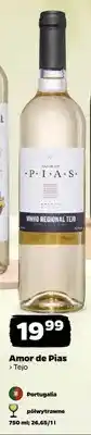 Netto Wino białe Amor de Pias Tejo półwytrawne Portugalia oferta