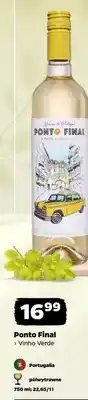 Netto Wino białe Ponto Final Vinho Verde półwytrawne Portugalia oferta