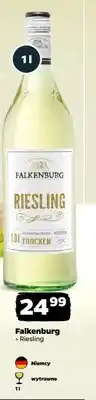 Netto Wino białe Falkenburg Riesling wytrawne Niemcy oferta