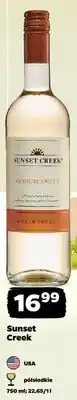Netto Wino Sunset Creek półsłodkie USA oferta