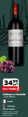 Netto Wino Château La Tonnelle Haut-Médoc wytrawne oferta