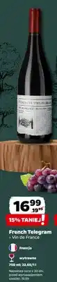 Netto Wino French Telegram Vin de France wytrawne oferta