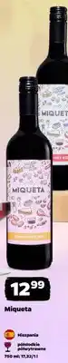 Netto Wino czerwone Miqueta półsłodkie Hiszpania oferta