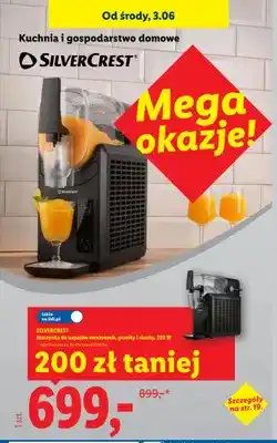 Maszyna do napojów mrożonych, granity i slushy SILVERCREST 220W