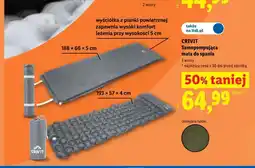 Lidl Samopompująca mata do spania CRIVIT 188x66x5cm oferta
