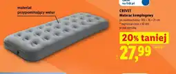 Lidl Materac kempingowy CRIVIT 183x76x21cm oferta