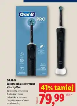 Lidl Szczoteczka elektryczna ORAL-B Vitality Pro oferta