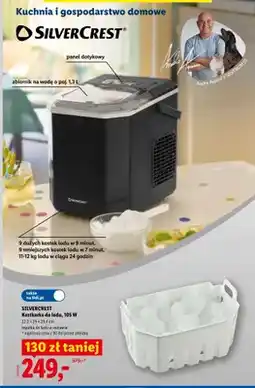 Lidl Kostkarka do lodu SILVERCREST 105W 22,2x29x29,4cm oferta