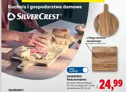 Lidl Deska do krojenia okrągła 40x30cm SILVERCREST oferta