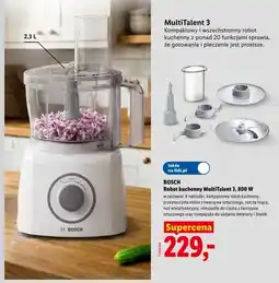 Lidl Robot kuchenny BOSCH MultiTalent 3 800W oferta
