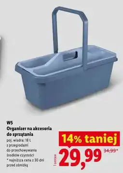 Lidl Organizer na akcesoria do sprzątania z przegrodami W5 oferta