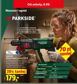 Lidl Młotowiertarka z udarem PARKSIDE 1050W oferta