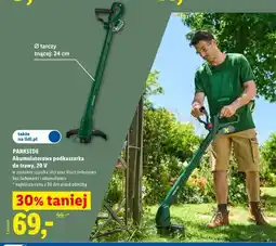 Lidl Akumulatorowa podkaszarka do trawy PARKSIDE 20V oferta