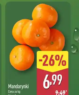 ALDI Mandarynki oferta