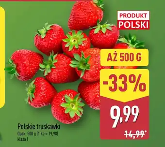ALDI Truskawki oferta