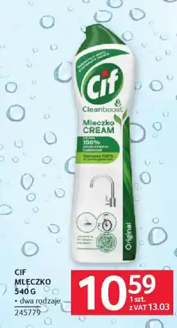 Selgros Cif Mleczko Cream oferta